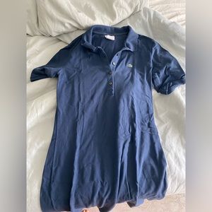 Blue Lacoste dress